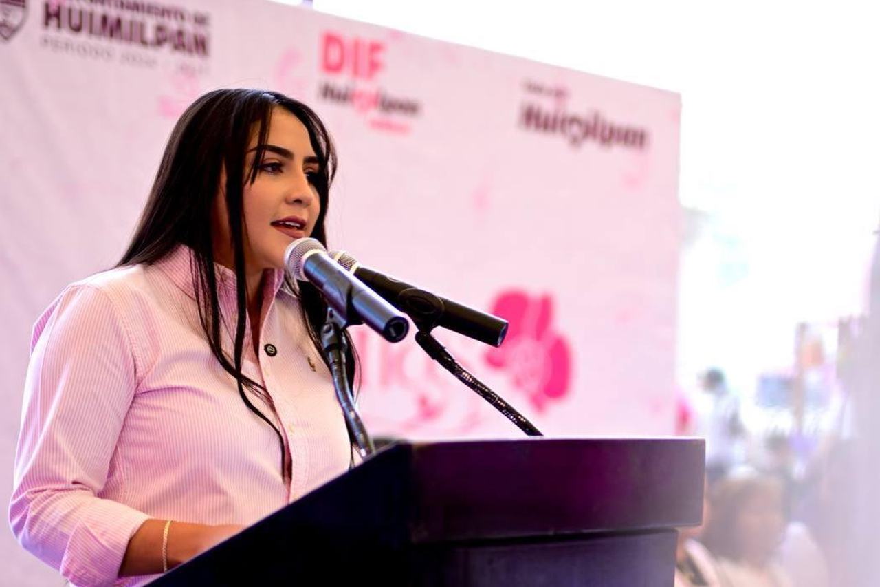 Discurso de una autoridad del DIF Huimilpan